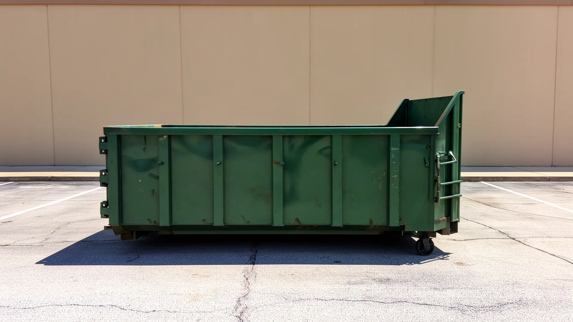 Roll-off dumpster from Prairie Branch Dumpster Rental LLC in Fort Worth, TX